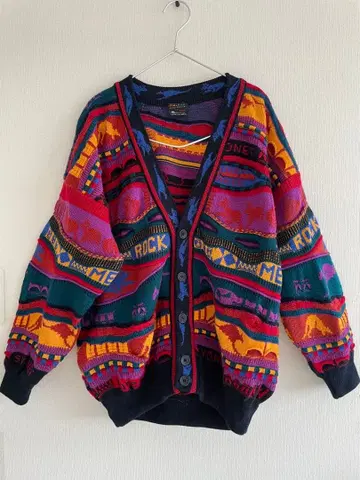 Emaroo 오스트리아 멀티 컬러 가디건 사이즈 14