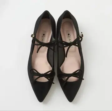 다이애나 더블 리본 스트랩 슈즈 23cm