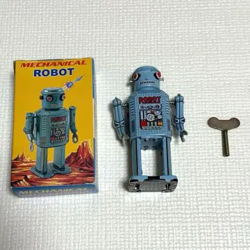 메카니컬 로봇 파란색 브릴 로봇