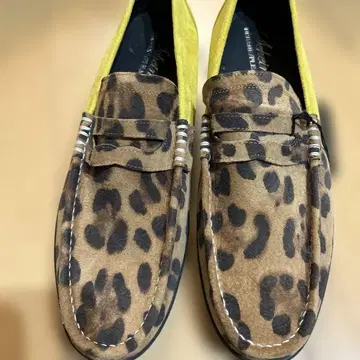 SCHEINE 레오파드 로퍼 43