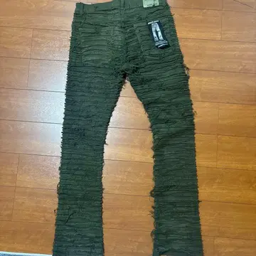 ARMOR JEANS 프린지 데님 팬츠 34x36