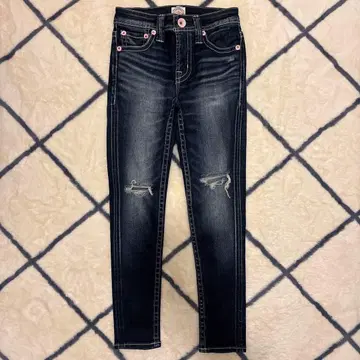 [미사용 새상품] RODEOCROWNS 데미지 스키니 데님