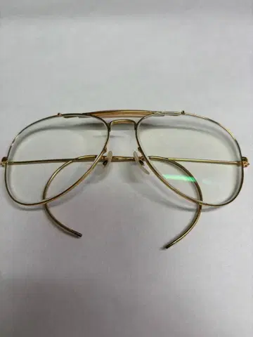 레이밴 골드 티어드롭 안경 미국제