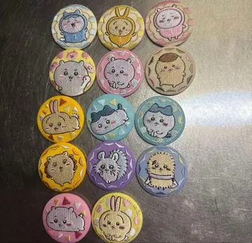 치이카와 자수 캔뱃지 컴플리트 전 종류