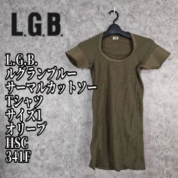 L.G.B. / 르그랑블루 써멀 티셔츠 사이즈 1 올리브