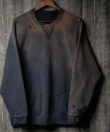PABLO VINCI Sun fade damage sweat S 사이즈