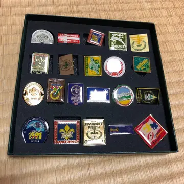 보이스카우트 잼버리 핀 배지 21개