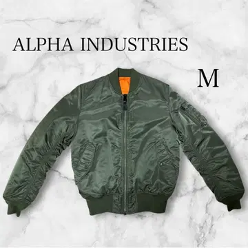 컨디션 최상 ALPHA INDUSTRIES MA1 플라이트 자켓 밀리터리