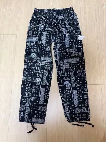 Danke Schon 반다나 패턴 와이드 팬츠