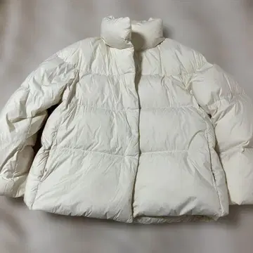 UNIQLO 아이보리 다운 자켓 M