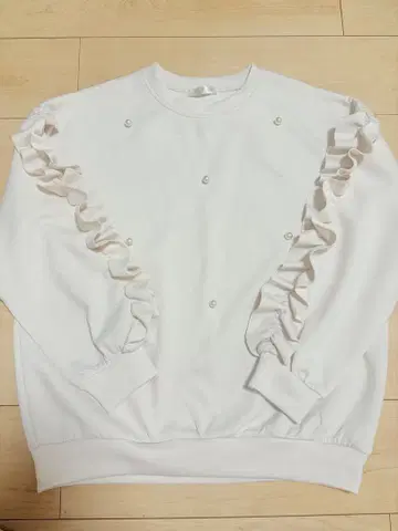 시마무라 펄 프릴 맨투맨 rivietta