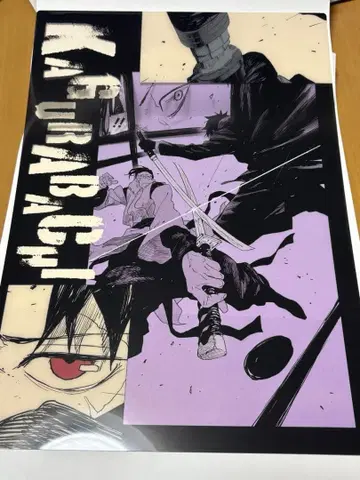 로쿠히라 치코 B 카구라바치 클리어 포스터 점프샵