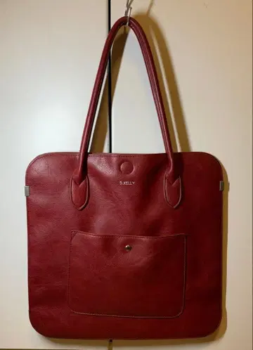 D. KELLY 빨간색 토트백