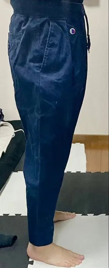 Champion 네이비 카고 팬츠