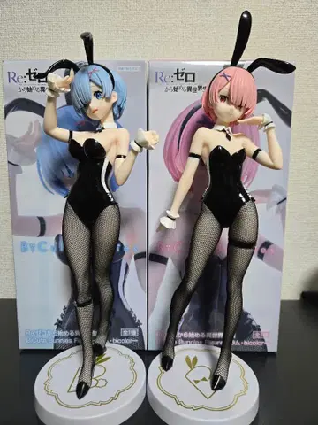 BiCute Bunnies Figure bicolor 렘 라무 세트