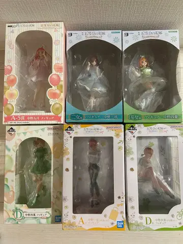 5등분의 신부 제일복권 DMM복권 모두의 복권 피규어