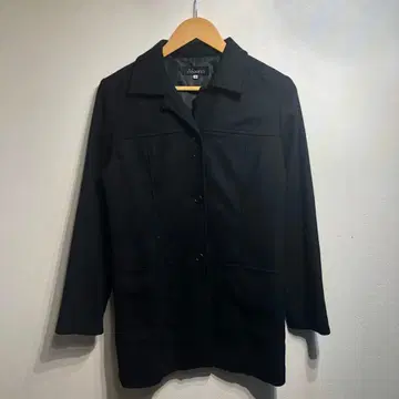 Afeena 피 코트 블랙 아우터