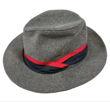 그레이 펠트 햇 울 햇 모자 울 100%