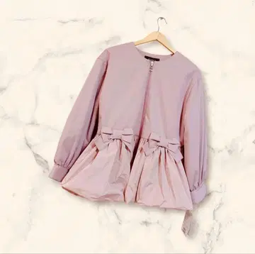 2025AW 엠즈 그레이시 충전솜 페플럼 숏코트 42