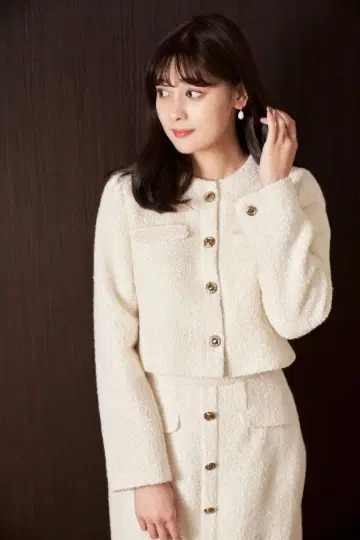 Herlipto Mix Loop Tweed Dress