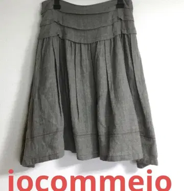 이오콤이오 울 스커트