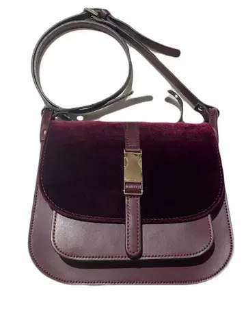 숄더백 빈티지 구제 의류 페어리 그런지 빨간색 y2k