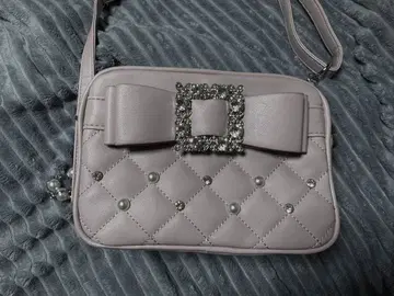 NOEMIE 아가씨 비쥬 리본 숄더백