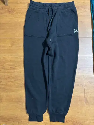 빅토리아 시크릿 블랙 조거 팬츠 M