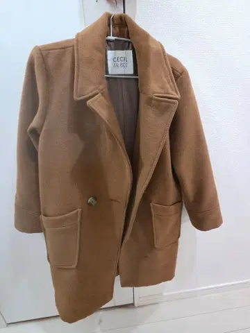 CECIL Mc BEE 체스터 코트 카멜