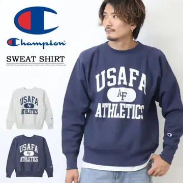 Champion USAFA ATHLETICS 트레이닝복 L 네이비
