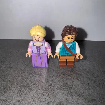 LEGO 라푼젤과 플린 라이더 미니 피규어 정품 43222