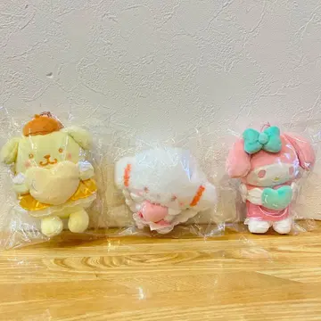 3개 세트 코기뮨 폼폼푸딩 마이멜로디 무뉴구루미 마스코트