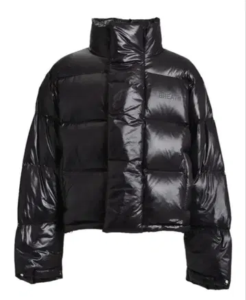 BREATH 다운 자켓 BLACK METAL SHORT DOWN M