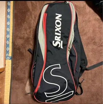 Srixon 라켓백 블랙 빨간색