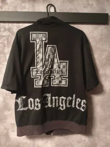 로스앤젤레스 나일론 자켓 숏 슬리브