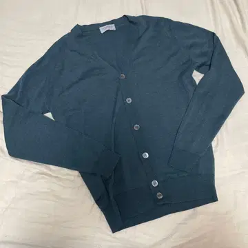 컨디션 최상 JOHN SMEDLEY 가디건 니트 울