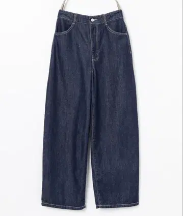 데님 커브 팬츠 데님 팬츠 와이드 팬츠 Honeys 허니즈 새상품