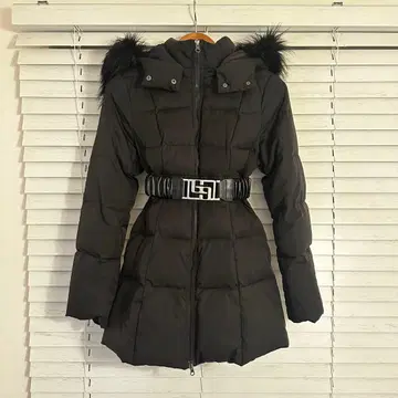 GYDA 롱 다운 GG 벨트 포함 LONG 충전솜 코트 2022