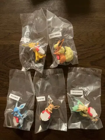 포켓몬 제일복권 F상 길거리 산책 챠라링 프렌즈 5개 세트