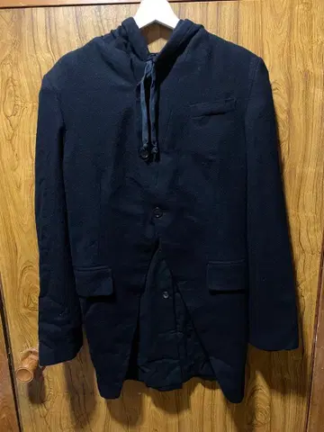 ANN DEMEULEMEESTER 후드 코트