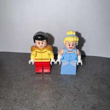 신데렐라와 왕자 피규어 세트 정품 LEGO 디즈니 43222