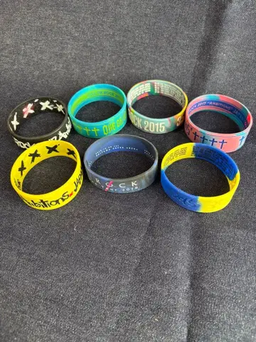 원 오 락 러버 밴드 7개 세트