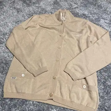 마드모아젤 논논 베이지 가디건 긴팔