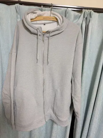 워크맨 집업 후드티 3L 그레이