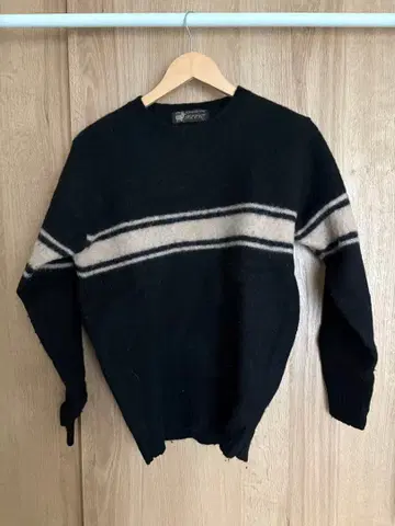 스트라이프 스웨터 니트