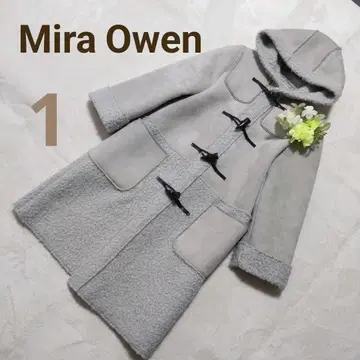 새상품급 미라 오웬 무스탕 푸들 보아 더플 코트 1