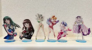 슈퍼로봇대전 하카바노가로 한정 아크릴 스탠드 6체 세트