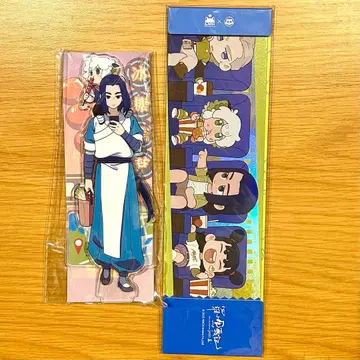 라소흑전기 샤오헤이 무겐 아크릴 스탠드 티켓풍 카드 2점 세트