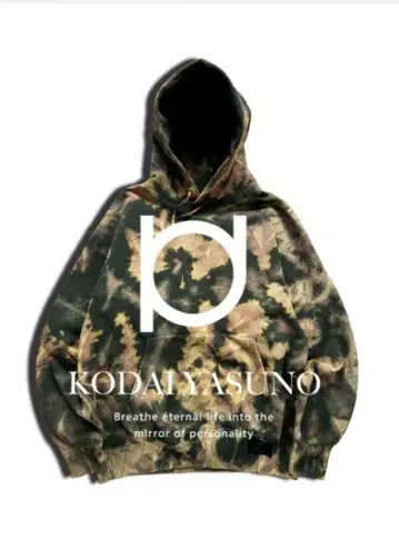 KODAI YASUNO 타이다이 패턴 후드티