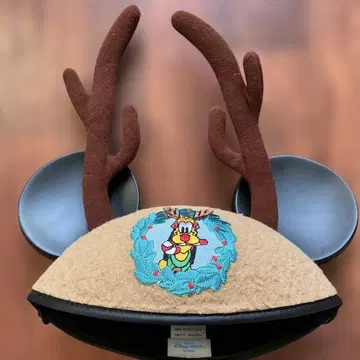 디즈니 루돌프 귀 팬캡 플루토 이어햇